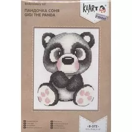 Набор для вышивания крестом Klart "Пандочка Соня"