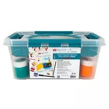 Набор художественных материалов 32пр "Сонет" Гуашь, Сонет