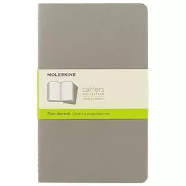Набор книг для записей Moleskin Cahier Journal Large, 3 штуки, мягкая обложка, 40 листов, А5