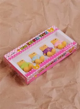 Набор Ластики пазлы Мишки (ПВХ бокс)