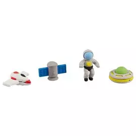 Набор ластиков «Космос», 4 штуки