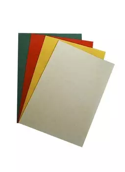Набор листов фетр (6069-20) (А4) (4шт) (красная, белая, зеленая, желтая) (упаковка)