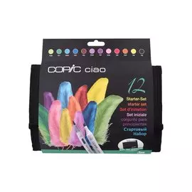 Набор маркеров Copic Ciao стартовый 12цв в пенале