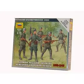 Набор Немецкая кадровая пехота (6178) (1/72) (коробка) (Каравелла Звезда)