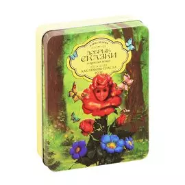 Набор "Добрые сказки о простых вещах. Как любовь спасла розу" (5 мини-книг и пазл) (жестяная коробка)