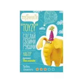 Набор TOYZY Сделай своими руками Слон (TZ-F003_2) (13х12см) (14+) (коробка)