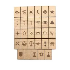 Набор ведьминых рун (29 рун)