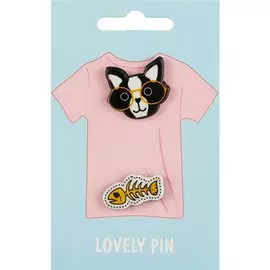 Набор значков «Кот», 2 штуки