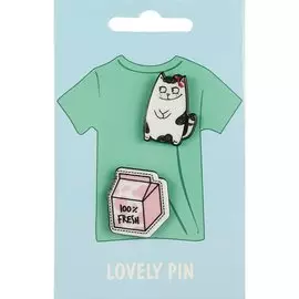 Набор значков Котейка (акрил)