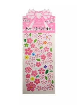 Наклейки цветы, AK-003