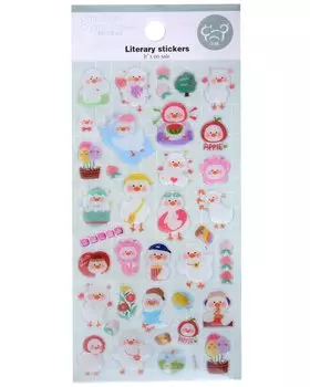 Наклейки Гусенок