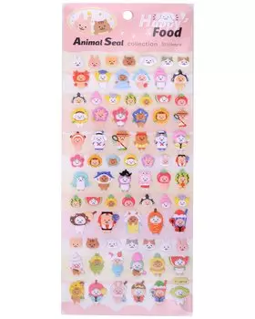 Наклейки Кигуруми (11-21285-1374) (упаковка), Bookvalno