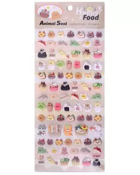 Наклейки Котики (11-21285-1369) (упаковка), Bookvalno