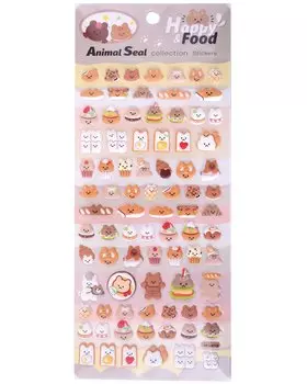 Наклейки Мишки (11-21285-1370) (упаковка), Bookvalno