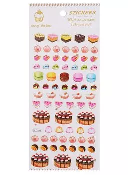 Наклейки фольгированные Сладкая жизнь SLC-09