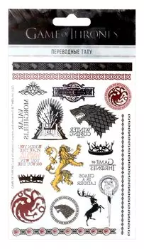 Наклейки-тату переводные 110*200 (Игра Престолов)