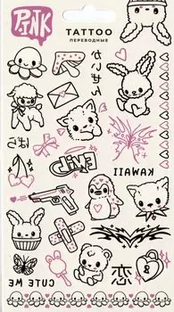 Наклейки-тату переводные (Аниме-5)