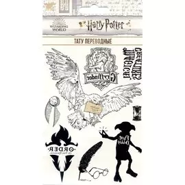 Наклейки-тату переводные Гарри Поттер 110х200 Макси
