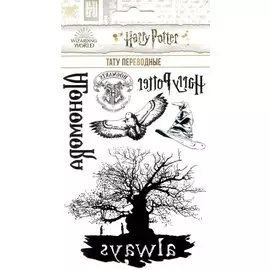 Наклейки-тату переводные Гарри Поттер 110х200 Макси