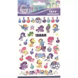 Наклейки-тату переводные "Литл Пони"