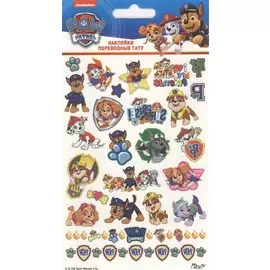 Наклейки-тату переводные "Щенячий патруль"