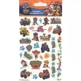 Наклейки-тату переводные "Щенячий патруль"