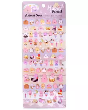 Наклейки Зайки (11-21285-1372) (упаковка), Bookvalno