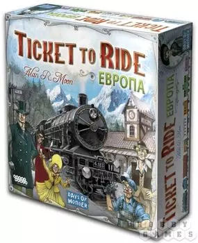 Настольная игра "Ticket to Ride. Европа"