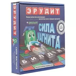 БИПЛАНТ Развивающая игра Эрудит "Сила магнита" 10001