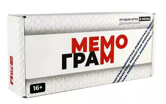 Настольная игра "Мемограм" 16+