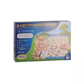 Настольная игра ЭлектровикторинаIQ тренажер