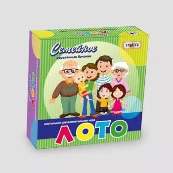 Настольная игра "Лото семейное"