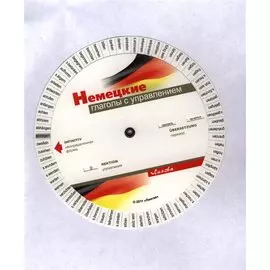 Немецкие глаголы с управлением. Таблица-вертушка