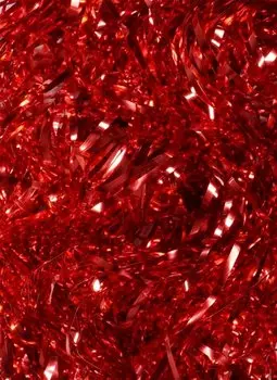 Новогодний дождик красный, 9 х 200 см