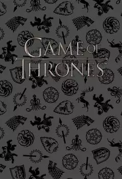 Обложка для паспорта «Игра Престолов», черная