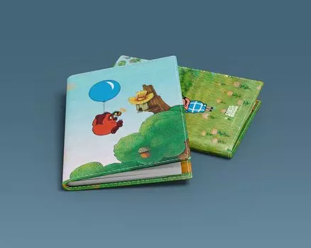 Обложка для паспорта Винни-Пух Пчелы (ПВХ) (18,5х13,3)