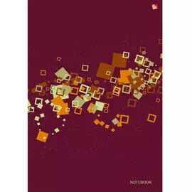 Офисный стиль. Яркая геометрия 96л. А4 (евроспираль) ТЕТРАДИ А4 (евроспираль) 96Л. Обложка: high-class