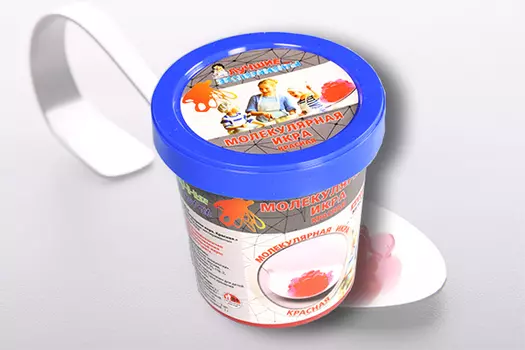 Опыты. Лучшие эксперименты. Молекулярная икра красная