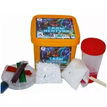 Опыты. Набор для опытов Сады нептуна