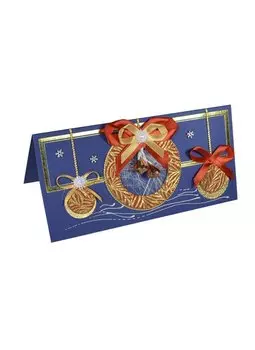 Открытки ручной работы дизайн № 10 Новогодний "Колокольчик" 00008737 (Нот)