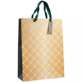 Пакет А3 32,5*44*12 "Цветной орнамент" нейтр., бум.мат.ламинат