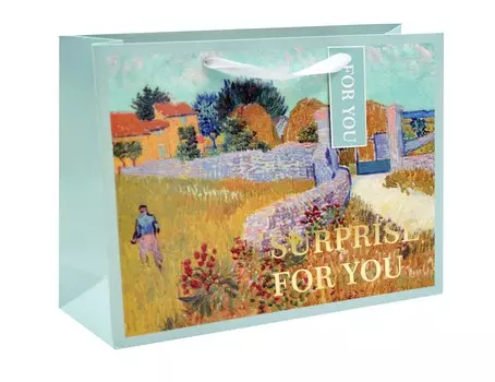 Пакет А3 32,5*44*12 "Surprise for you" нейтр., бум.мат.ламинат