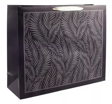 Пакет А3+ 40*50*15 "Blue Palma" нейтр., бум.мат.ламинат