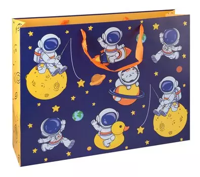 Пакет А3+ 40*50*15 "Космос" дет., бум.мат.ламинат