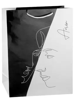 Пакет А3 42*33*12 "Инь и Янь" нейтр., бум.мат.ламинат