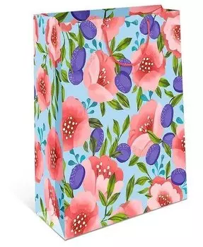 Пакет А3 42,5*33*10 "Маки" жен., бум.мат.ламинат