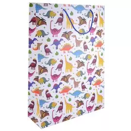 Пакет А3 45*32*10 "Динозавры. Basic" дет., бум.мат.ламинат