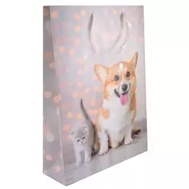 Пакет А3 45*32*10 "Друзья.Basic" нейтр., бум.мат.ламинат