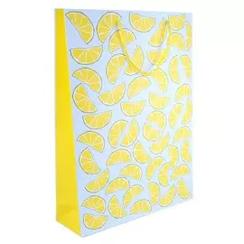 Пакет А3 45*32*10 "Лимоны.Basic" нейтр., бум.мат.ламинат