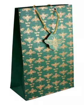 Пакет А3 46*33*10 "Hap-bee days" нейтр., бум.мат.ламинат